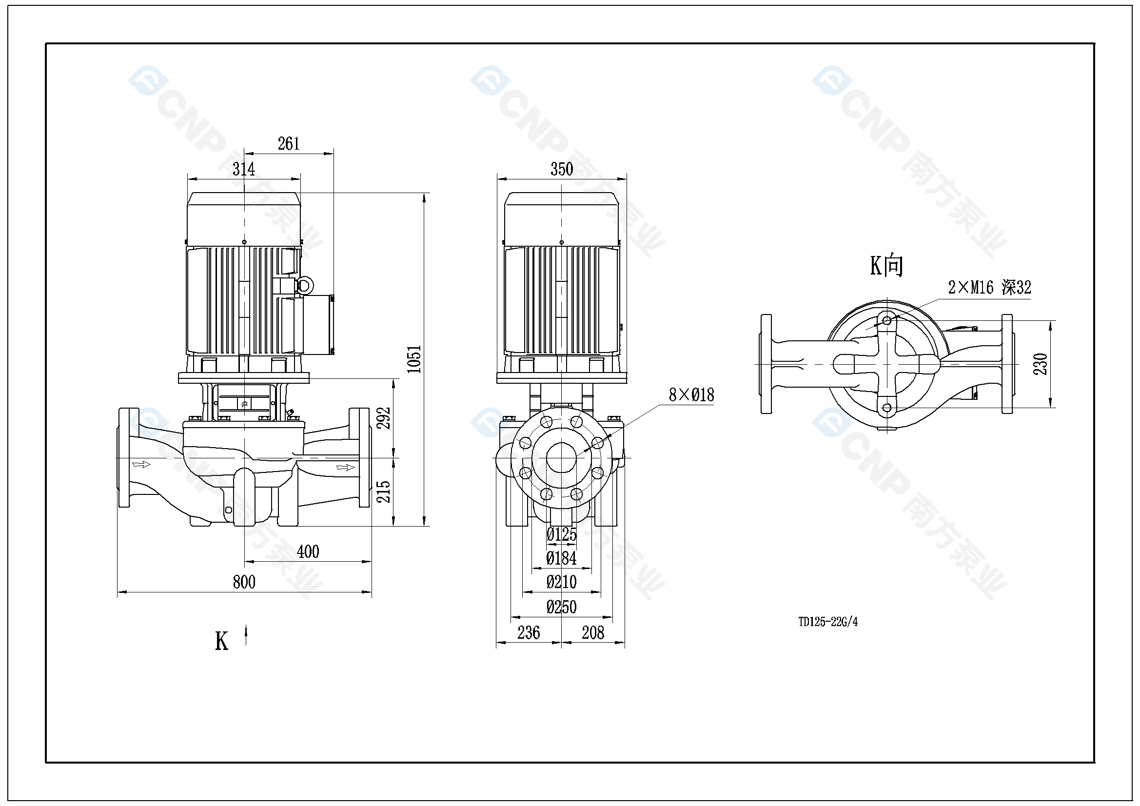 TD125-22G/4